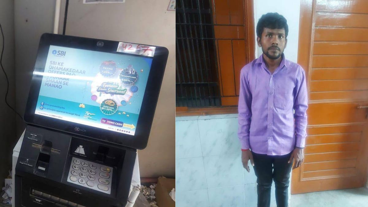 Surat: વરાછામા એટીએમ તોડવાનો પ્રયાસ કરનાર આરોપી ઝડપાયો
