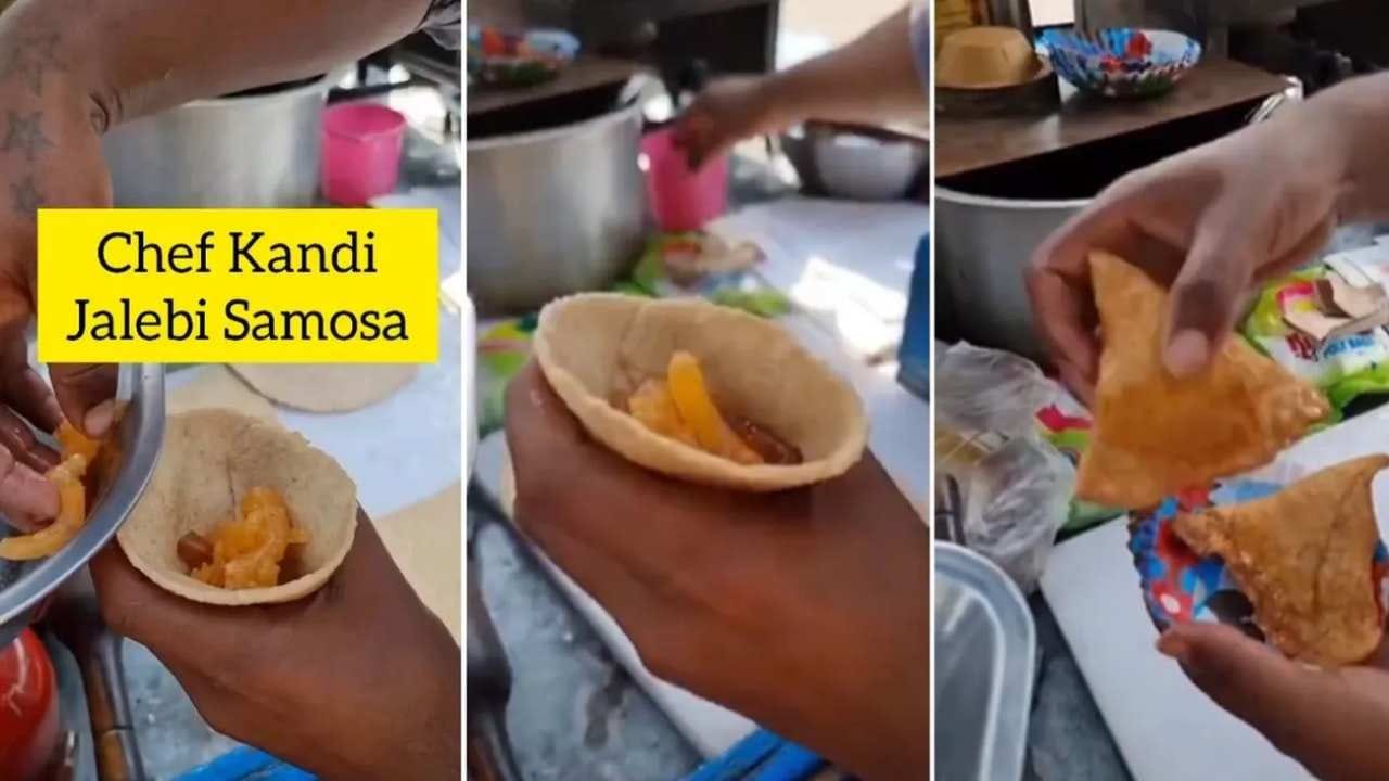 Weird Food Combinations: હવે જલેબી ભરી બનાવ્યા સમોસા, વીડિયો જોઈ લોકોનો ગુસ્સો સાતમા આસમાને