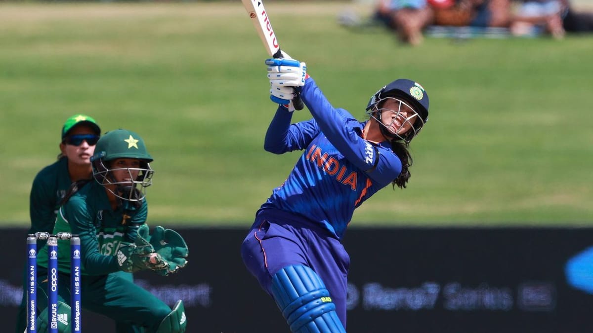 IND vs PAK, WWC 2022: સ્મૃતિ મંધાનાનો પાકિસ્તાન સામે રેકોર્ડ, આ કમાલ કરનાર ચોથી ભારતીય બની