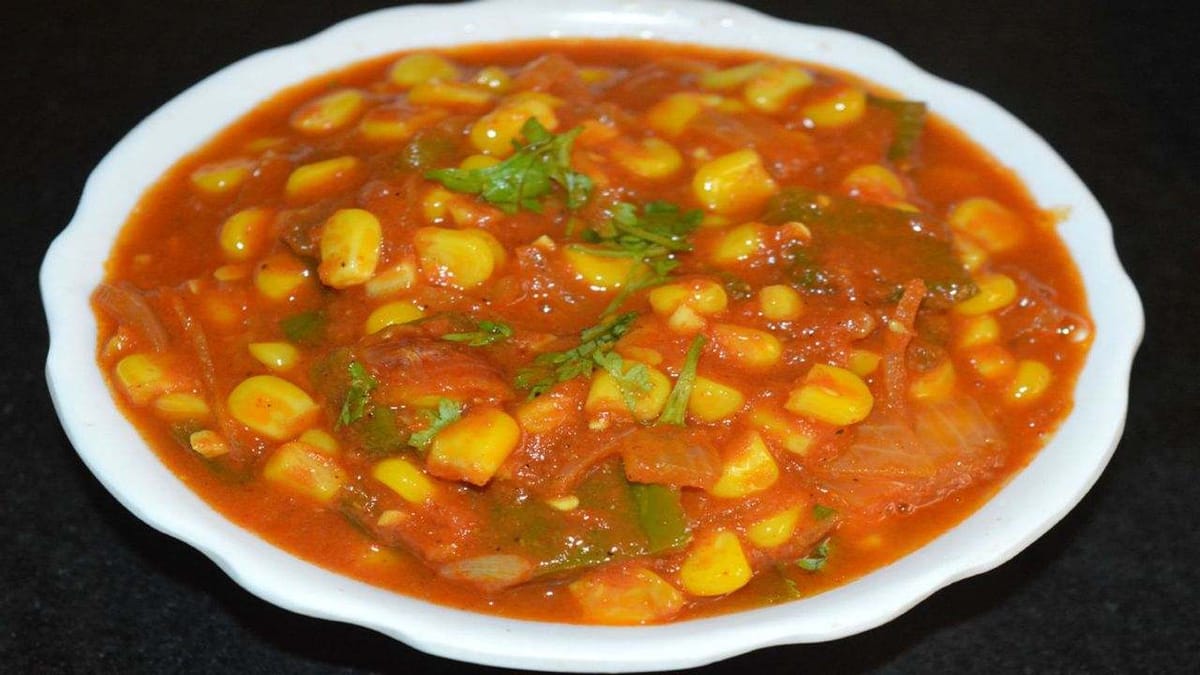 Recipe of the day : વીકેન્ડમાં બનાવો આ સુપર ટેસ્ટી કોર્ન મસાલા સબ્જી