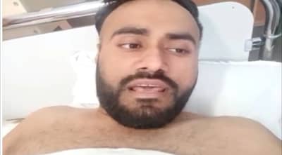 યુક્રેનમાં ઘાયલ ભારતીય વિદ્યાર્થી હરજોત સિંહને હોસ્પિટલમાંથી રજા આપવામાં આવી, કહ્યું- ભારત સરકાર મને વધુ સારવારમાં મદદ કરે