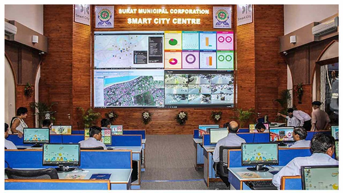 Surat : ઈટ સ્માર્ટ સિટીઝ ચેલેન્જ ના પ્રથમ તબક્કામાં વિજેતા શહેરોમાં સુરતનો સમાવેશ