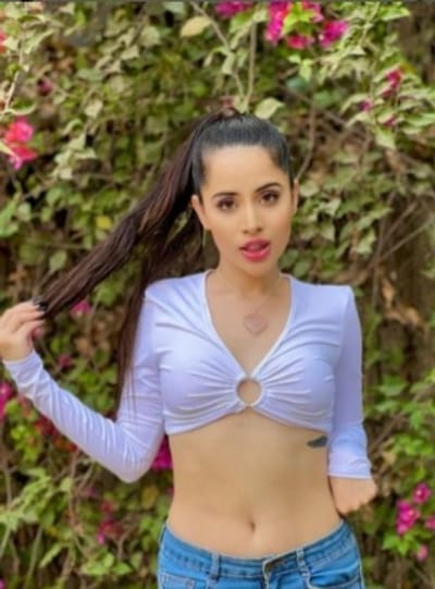 ઉર્ફી જાવેદ સોશિયલ મીડિયા પર નંબર 1 ટ્રેન્ડિંગ સ્ટાર છે. તેણી અવારનવાર તેના ફેન્સ સાથે નોખા અનોખા આઉટફિટ્સ પહેરીને તેની તસવીરો શેયર કરતી રહે છે. તાજેતરમાં ઉર્ફીનો આ લુક ખુબ જ વાયરલ થઇ રહ્યો છે.