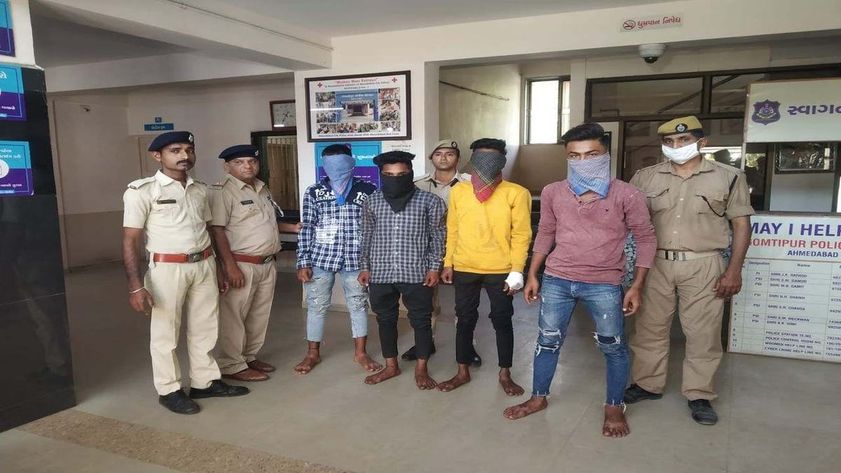 Ahmedabad : ગોમતીપુરમાં સામાન્ય ઝઘડામાં યુવાનની હત્યા, ચાર આરોપીની પોલીસે કરી ધરપકડ
