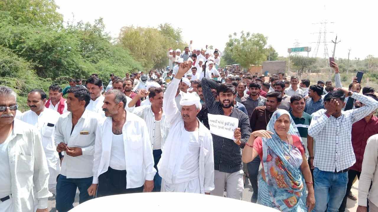 Banaskantha: વીજળીની માંગ વધુ ઉગ્ર બની, ખેડૂતો સાથે હવે કિસાન સંઘ પણ મેદાને