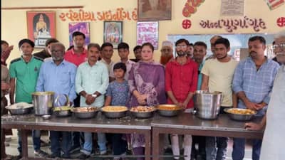 જામનગર : જોડીયામાં સાંસદ દ્વારા બહારગામથી બોર્ડની પરિક્ષા આપવા આવતા વિદ્યાર્થીઓ માટે ભોજનની વિશેષ વ્યવસ્થા કરાઇ