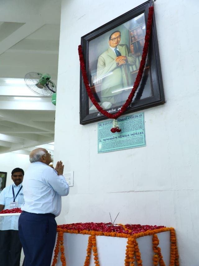 CM સહિતના નેતાઓએ આપી ડો.બી.આર. આંબેડકરને શ્રદ્ધાંજલિ