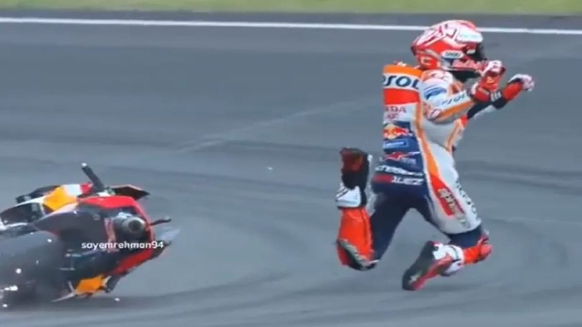 Viral: બાઇક રેસરે દેખાડ્યો અદ્દભુત જુસ્સો, વીડિયો જોઈને તમે પણ કહેશો 'શોખ મોટી વસ્તુ છે'