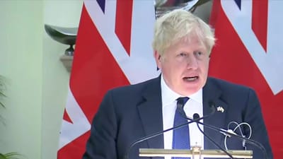 PM મોદી સાથે મુલાકાત બાદ બ્રિટિશ PM જોન્સને કહ્યું, ઈન્ડો-પેસિફિકમાં બંને દેશોના સમાન હિત, અવકાશ અને દરિયાઈ ખતરાનો સામનો કરવા સમંત