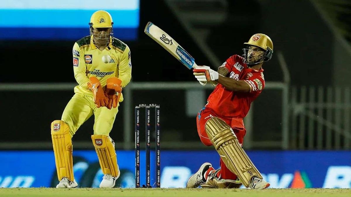 CSK vs PBKS, IPL 2022: પંજાબ કિંગ્સે શિખર-લિયામની શાનદાર બેટીંગ વડે ચેન્નાઈ સુપર કિંગ્સ સામે 180 રનનો સ્કોર કર્યો