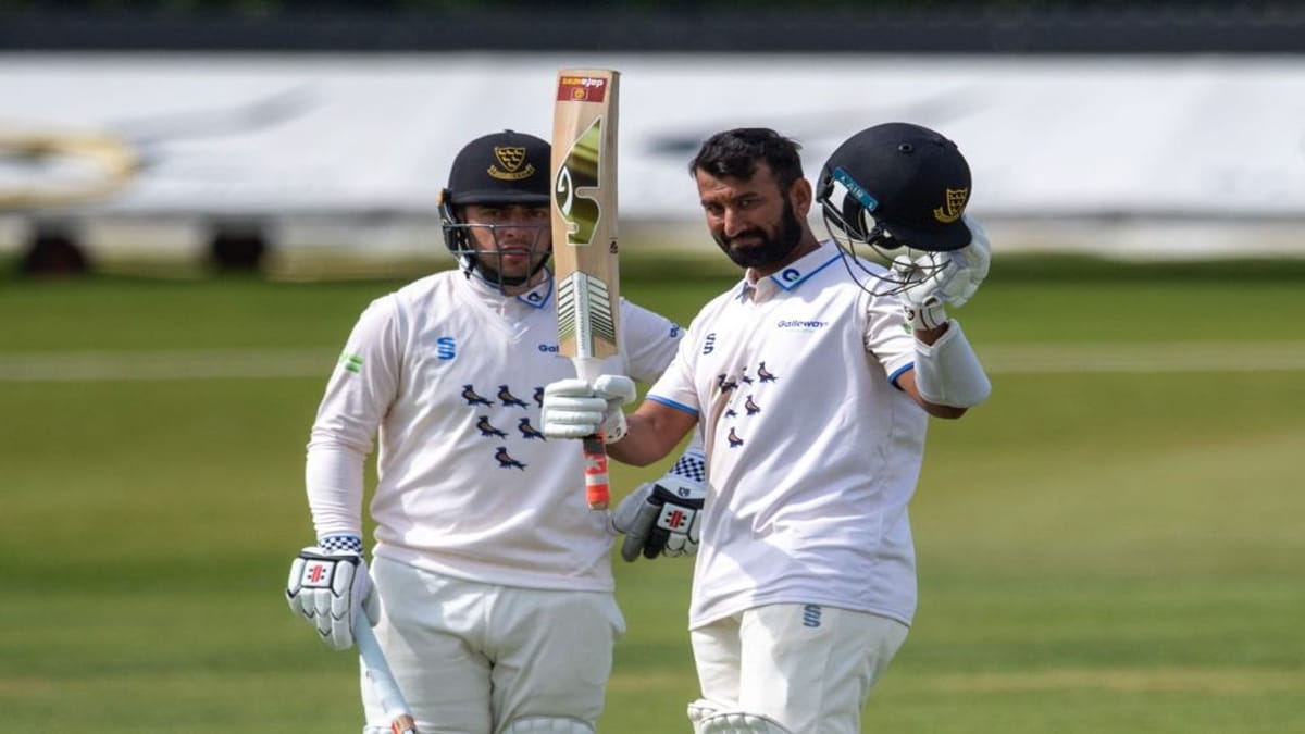 IPL વચ્ચે ચેતેશ્વર પુજારાએ બેવડી સદી ફટકારીને સનસનાટી મચાવી, ટીમ ઈન્ડિયામાં વાપસીના સંકેત