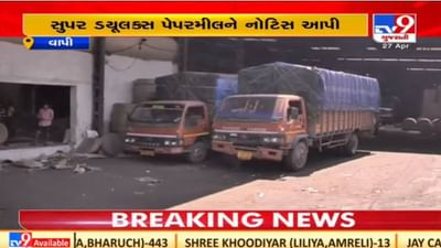 Valsad : વાપીમાં બે કંપનીઓને પ્રદૂષણ ફેલાવવા બદલ ગુજરાત પોલ્યુશન કંટ્રોલ બોર્ડે નોટિસ ફટકારી