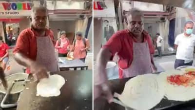 Viral Video: તમે આવા Dosa ક્યારેય નહીં જોયા હોય, પીરસવાની સ્ટાઈલ જોઈને ઉદ્યોગપતિ હર્ષ ગોયન્કા પણ થઈ ગયા આશ્ચર્યચકિત