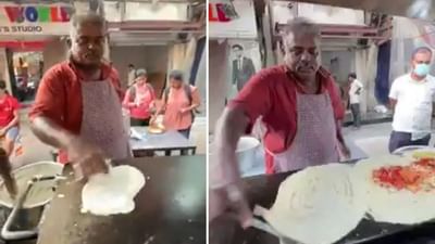 Viral Video: તમે આવા Dosa ક્યારેય નહીં જોયા હોય, પીરસવાની સ્ટાઈલ જોઈને ઉદ્યોગપતિ હર્ષ ગોયન્કા પણ થઈ ગયા આશ્ચર્યચકિત
