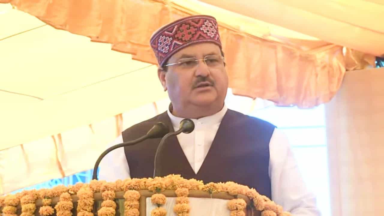 Himachal Pradesh Assembly Election: કાંગડામાં બીજેપી અધ્યક્ષ જેપી નડ્ડાનો રોડ શો, કહ્યું કોંગ્રેસે હક છીનવી લીધો અને ભાજપે આપ્યો