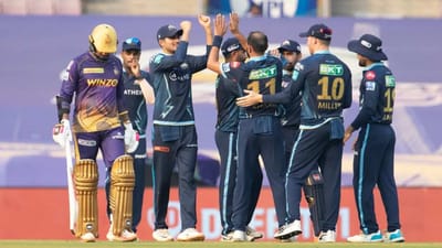 GT vs KKR IPL Match Result: ગુજરાત ટાઈટન્સનો કોલકાતા સામે 8 રન થી રોમાંચક વિજય, શામી અને રાશિદની શાનદાર બોલીંગ