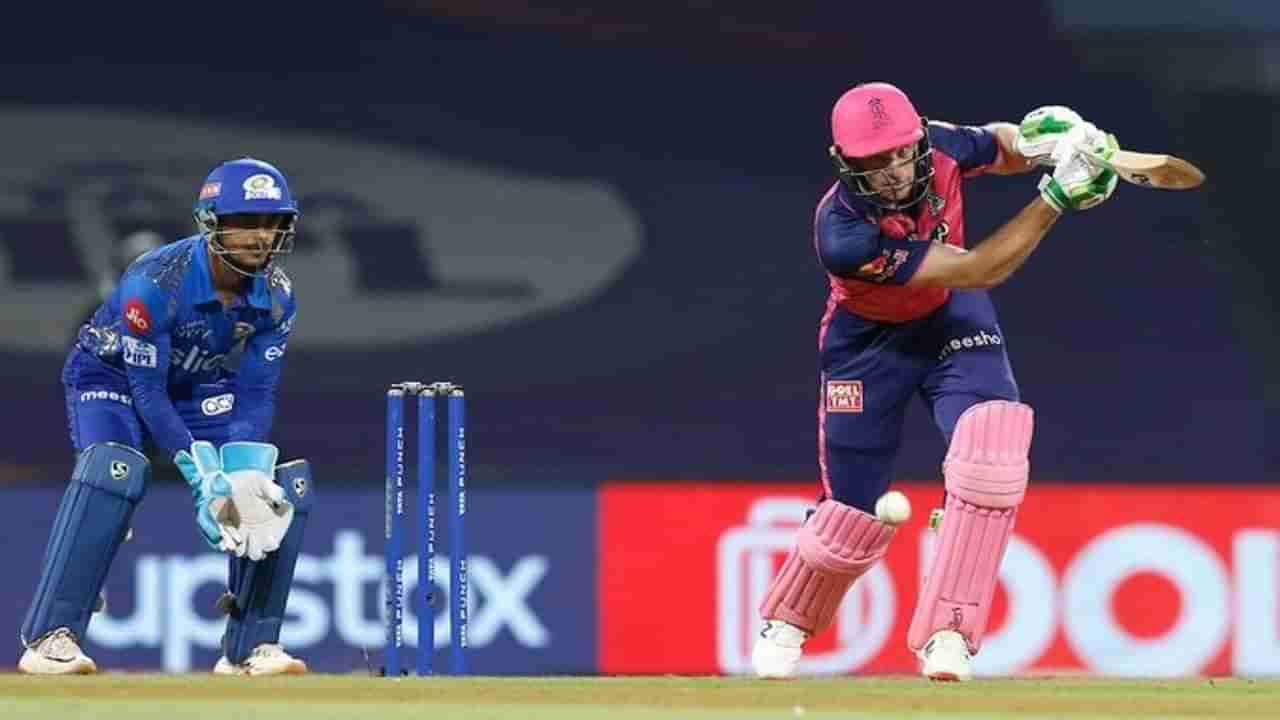 MI vs RR, IPL 2022: બટલરની જોશ ભરી બેટીંગ, સળંગ 4 છગ્ગા ફટકાર્યા, રાજસ્થાને મુંબઈ સામે 158 રનનો સ્કોર કર્યો