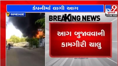 Ahmedabad: નરોડા GIDCમાં સુકેમ કંપનીમાં લાગેલી આગ ભારે જહેમત બાદ કાબૂમાં
