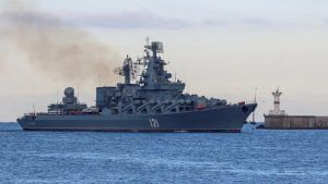 Russia Ukraine War : કાળા સમુદ્રમાં રશિયાનું યુદ્ધ જહાજ ડૂબી ગયું, યુક્રેન કહ્યું અમારી સેનાએ મિસાઈલથી હુમલો કર્યો