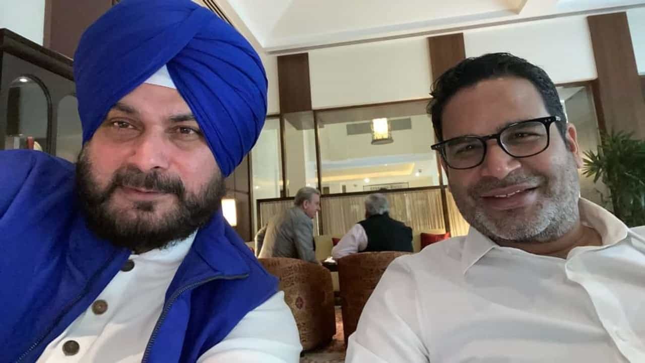 કોંગ્રેસમાં જોડાવાના ઇનકાર વચ્ચે નવજોત સિંહ સિદ્ધુ પ્રશાંત કિશોરને મળ્યા, PK સાથેની એક સેલ્ફી પોસ્ટ કરી