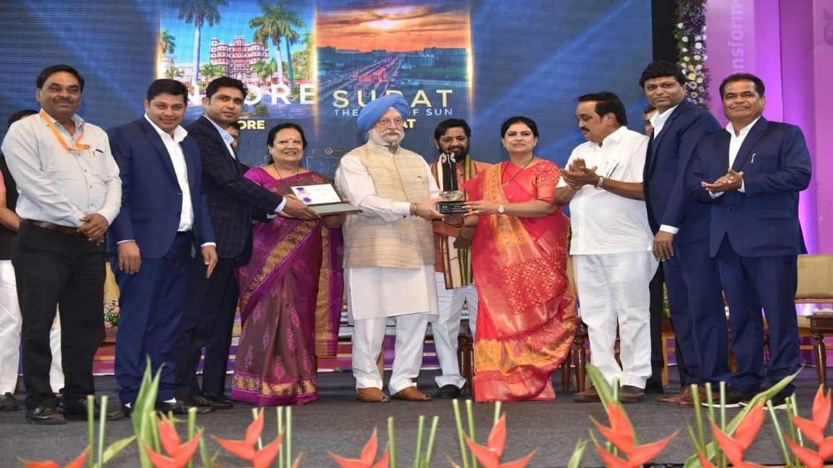 Smart City Summit 2022: પાંચ એવોર્ડ સાથે સુરતનો દબદબો યથાવત, અમદાવાદ અને વડોદરાને પણ મળ્યા એવોર્ડ