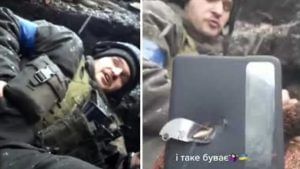 Russia Ukraine War: ખિસ્સામાં રાખેલા સ્માર્ટફોન પર વાગી ગોળી, યુક્રેનિયન સૈનિકનો બચી ગયો જીવ, વીડિયો થયો વાયરલ