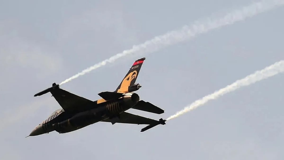 તુર્કીએ ઈરાક પર કરી એરસ્ટ્રાઈક, દારૂગોળાના ડેપોને નિશાન બનાવવામાં આવ્યા