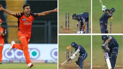 IPL 2022: ઉમરાનની ખતરનાક ઝડપી બોલીંગ, જેના હાર્દિક થી મનોહર સુધીના થઈ ગયા શિકાર, આટલી ઝડપે ફેંક્યા હતા બોલ, જાણો