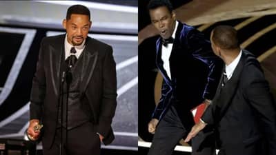 Oscar Banned Will Smith: ક્રિસ રોકને મારેલી થપ્પડ પડી મોંઘી, એકેડેમી એવોર્ડ્સે વિલ સ્મિથને 10 વર્ષ માટે કર્યો બેન