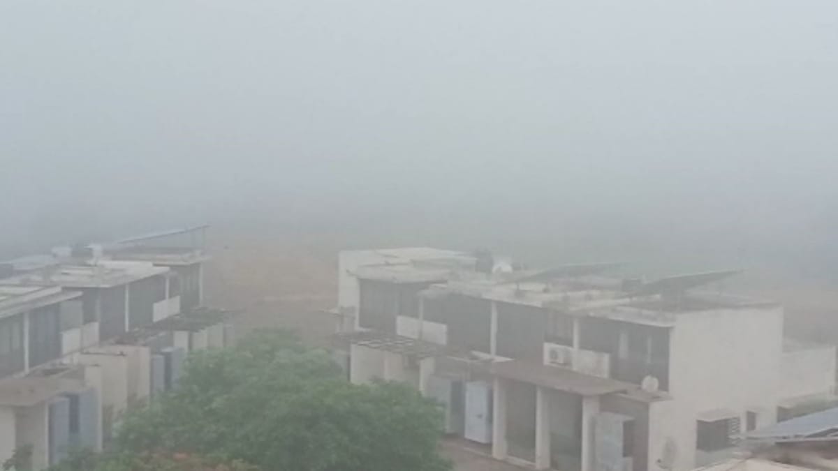 Ahmedabad: વહેલી સવારે ધુમ્મસ છવાયું, રાજ્યમાં આગામી 5 દિવસ હીટવેવની શક્યતા નહિવત્