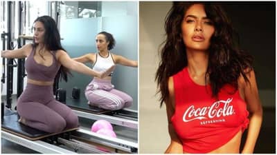 Celebrity Fitness : જુઓ એશા ગુપ્તા આ યુનિક એક્સરસાઈઝની મદદથી રહે છે ફિટ એન્ડ સ્લીમ