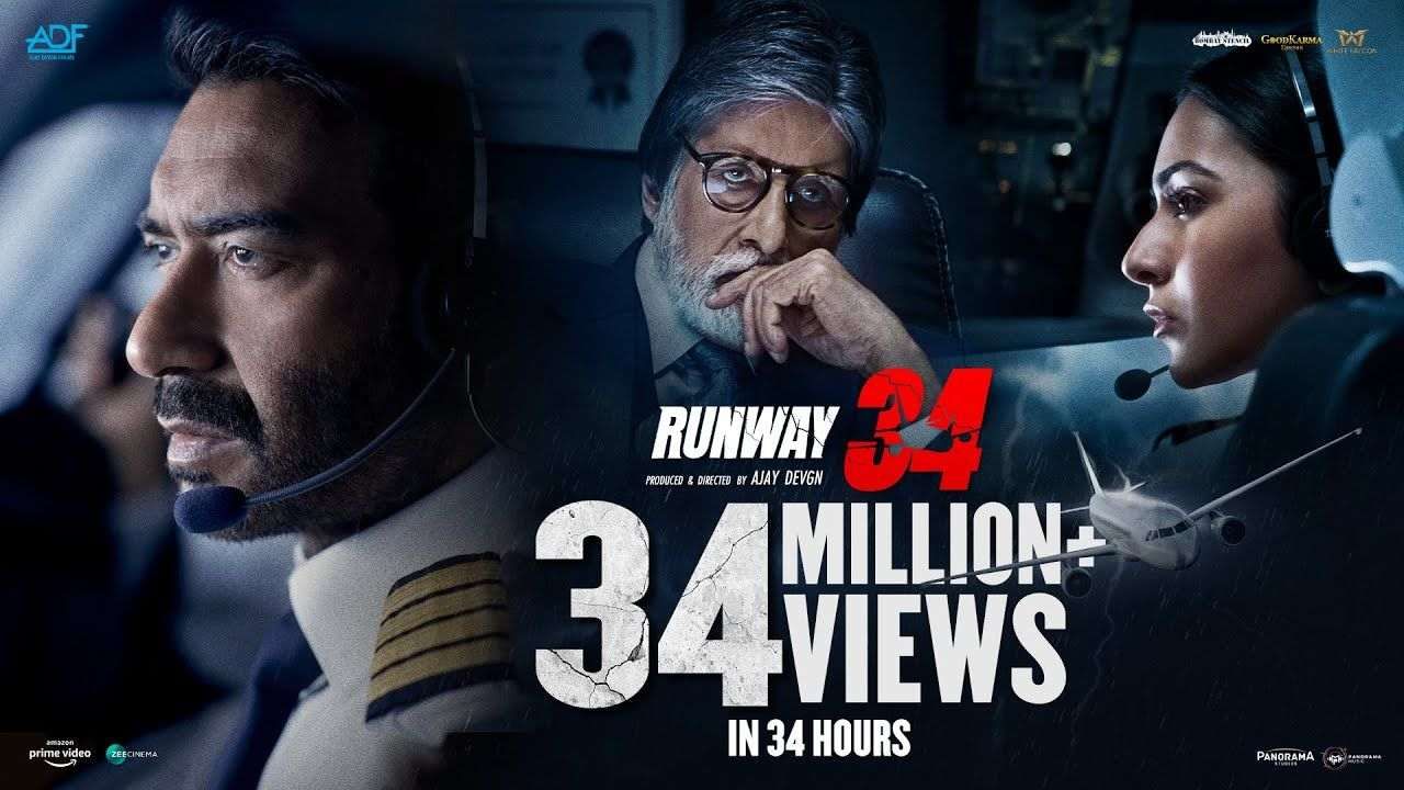 Runway 34 Review In Gujarati : એવિએશન પર બનેલી એકમાત્ર ભારતીય ફિલ્મમાં રકૂલ પ્રીત સિંઘે કર્યો છે શાનદાર અભિનય