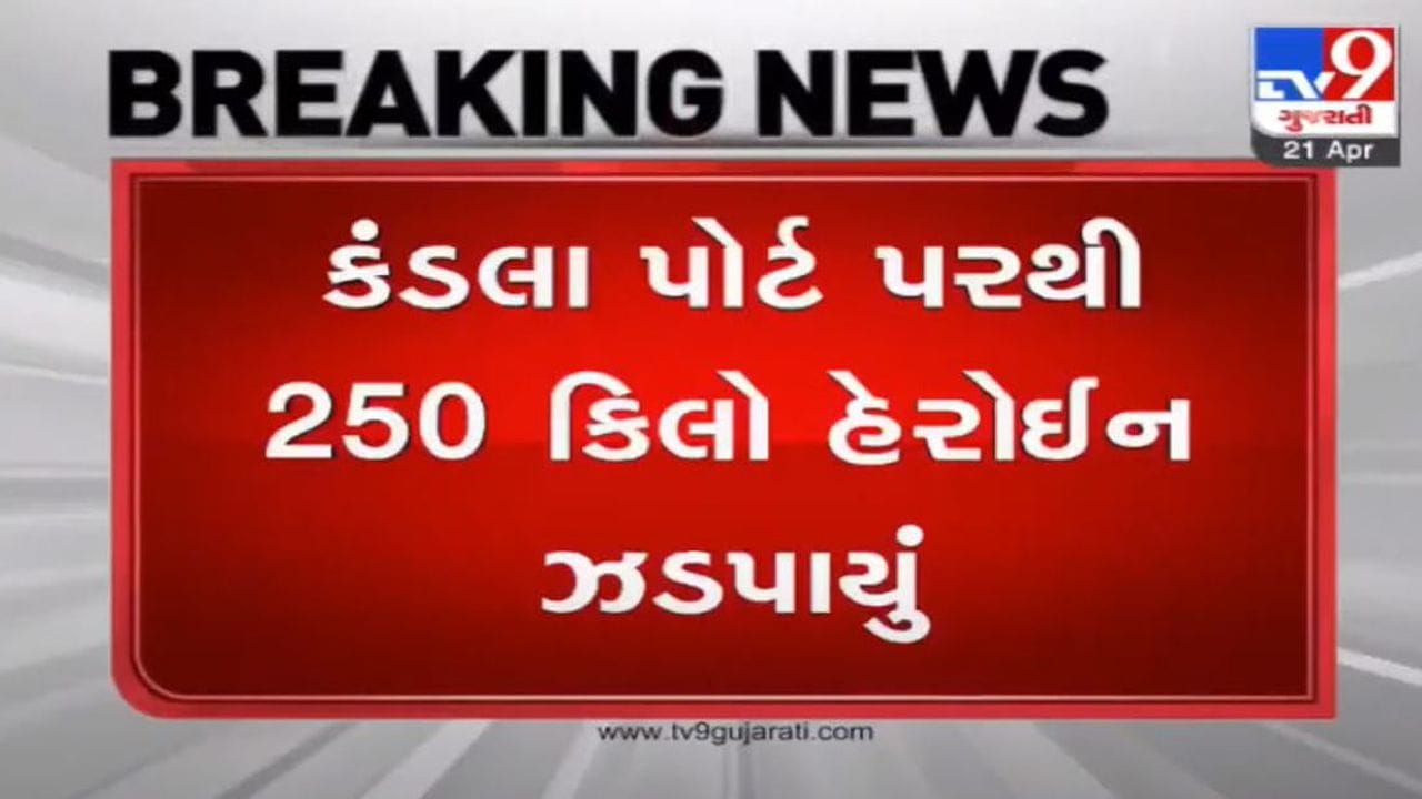 કંડલા પોર્ટ પર કરોડોનું ડ્રગ્સ ઝડપાતા ફરી ખળભળાટ, ડ્રગ્સની અંદાજિત કિંમત 1250 કરોડ રૂપિયા કંડલા પોર્ટ પર કરોડોનું ડ્રગ્સ ઝડપાતા ફરી ખળભળાટ, ડ્રગ્સની અંદાજિત કિંમત 1250 કરોડ રૂપિયા