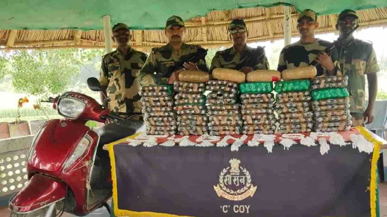 West Bengal Crime: ભારત-બાંગ્લાદેશ સરહદ પર દાણચોરો પર BSFનો સકંજો, લાખોની કિંમતની ચાંદી અને ડ્રગ્સ જપ્ત, 1ની ધરપકડ