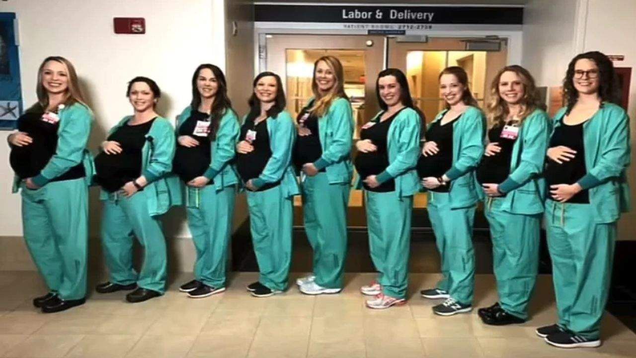 America: How did 11 hospital nurses get pregnant together?