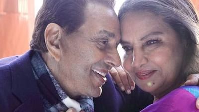 Dharmendra Shares Photo: ધર્મેન્દ્રએ શબાના આઝમી સાથેનો પોતાનો ફોટો શેયર કર્યો, કહ્યું- 'ઈશ્ક હૈ મુજે...'