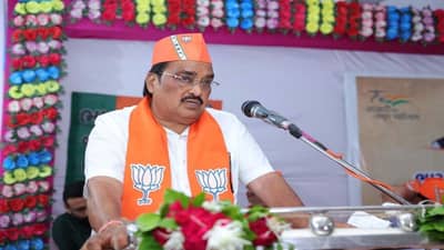 Narmada : ભાજપ અધ્યક્ષ સી.આર. પાટીલે સંગઠનના લોકો સાથે સંવાદ કર્યો, જિલ્લા કમલમ કાર્યાલયના ખાતમુહૂર્તમાં હાજરી આપી