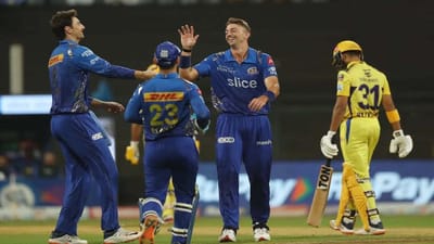 CSK vs MI, IPL 2022: ડેનિયલ સેમ્સ કાળ બની CSK પર ત્રાટક્યો, 97 રનમાં જ ચેન્નાઈ સમેટાયુ, ધોની સેનાનુ કંગાળ બેટીંગ પ્રદર્શન