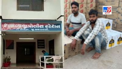 Arvalli: રાજસ્થાન થી સુરત દારુની હેરાફેરી કરતી ટ્રક શામળાજી પોલીસે ઝડપી, રાજકોટનો શખ્શ ધંધો મંદો લાગતા ખેપ મારવા લાગ્યો