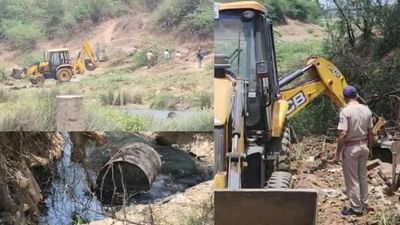 Operation Demolition : હવે દારૂની બદી અટકાવવા જેસીબી મશીન કામે લગાડાયા, અમરતપુરા ગામે ધમધમતી દારૂની મીની ફેકટરીઓ તોડી પડાઈ