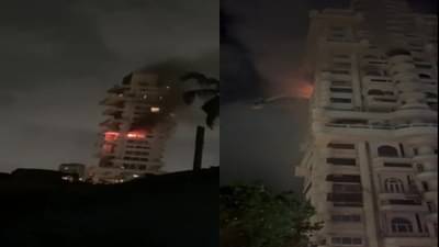 Fire In Mumbai: શાહરૂખ ખાનના બંગ્લાની પાસે લાગી ભીષણ આગ, ફાયર બ્રિગેડની 8 ગાડીઓ ઘટનાસ્થળે