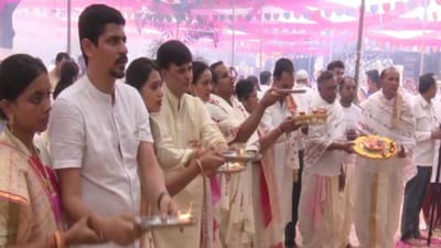 Vadodara: હરિધામ સોખડા મંદિરમાં હરિપ્રસાદ સ્વામીના 88માં પ્રાગટ્ય દિવસની ઉજવણી શરૂ