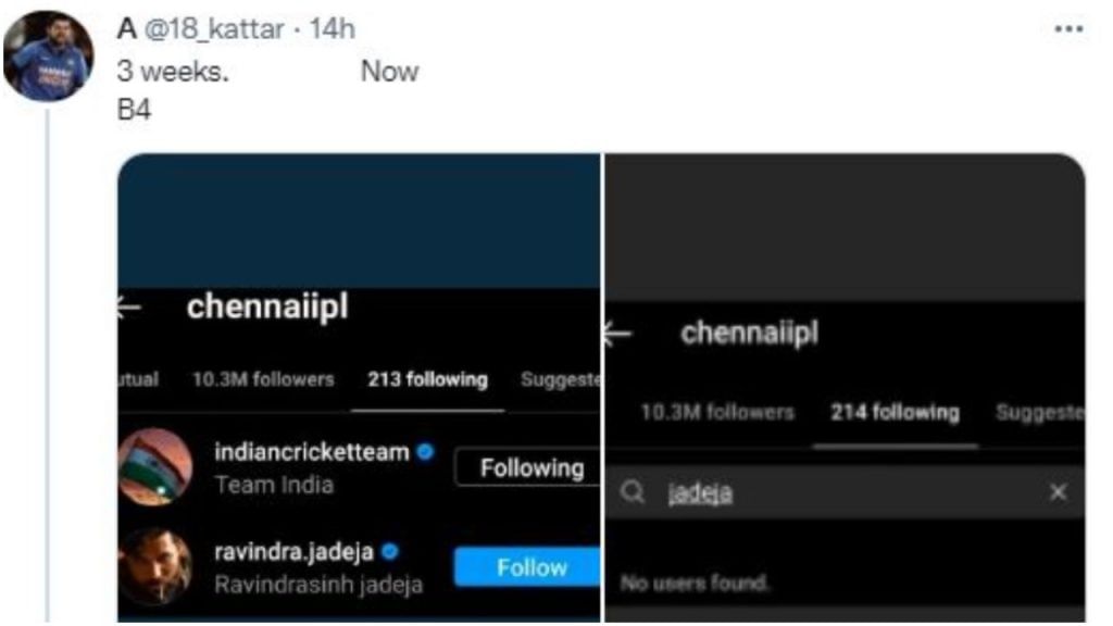 IPL 2022: Ravindra Jadeja released or fired, find out why he was unfollowed on Instagram
