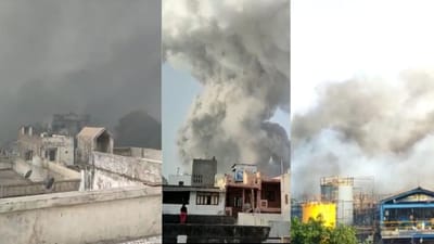 Ankleshwar : UPL કંપનીમાં આગની ઘટનાથી સ્થાનિકોના જીવ પડીકે બંધાયા, ધુમાડાના ગોટાથી ધોળા દહાડે અંધકાર છવાયો