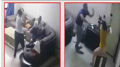 Rajasthan Crime News:  લો બોલો, આ મહિલા રોજ તેના પતિની કરે છે સર્વિસ, ક્યારેક બેટથી તો ક્યારેક તવાથી, ઘટના CCTCમાં થઈ કેદ