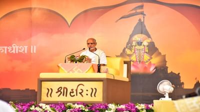 જામનગરઃ રમેશભાઈ ઓઝાના વ્યાસાસને શ્રીમદ્દ ભાગવત સપ્તાહ જ્ઞાનયજ્ઞનો પ્રારંભ