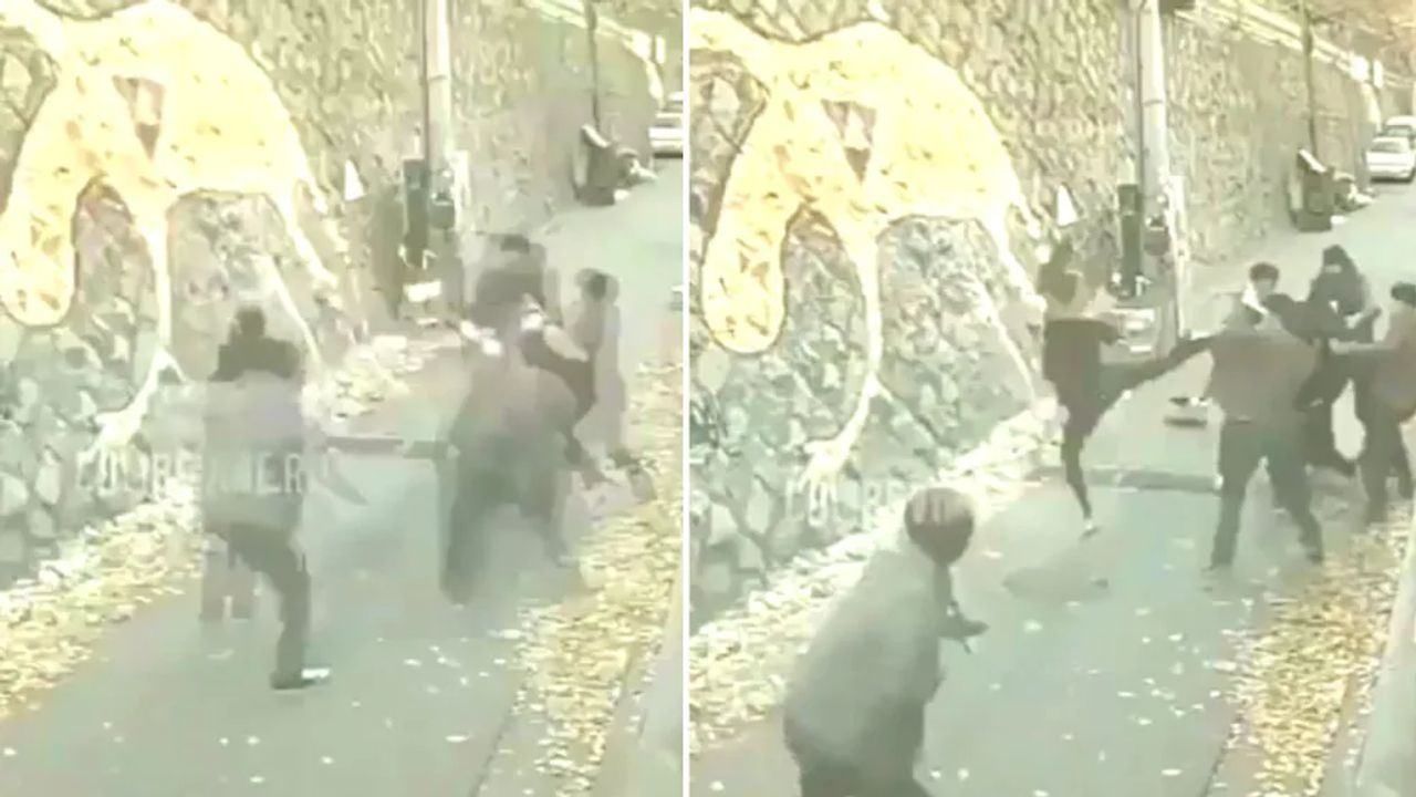 Girl Fight Video: છોકરાઓને છેડતી કરવી મોંઘી પડી , છોકરીએ કંઈક આ રીતે ચખાડ્યો જોરદાર મેથીપાક, જુઓ વીડિયો