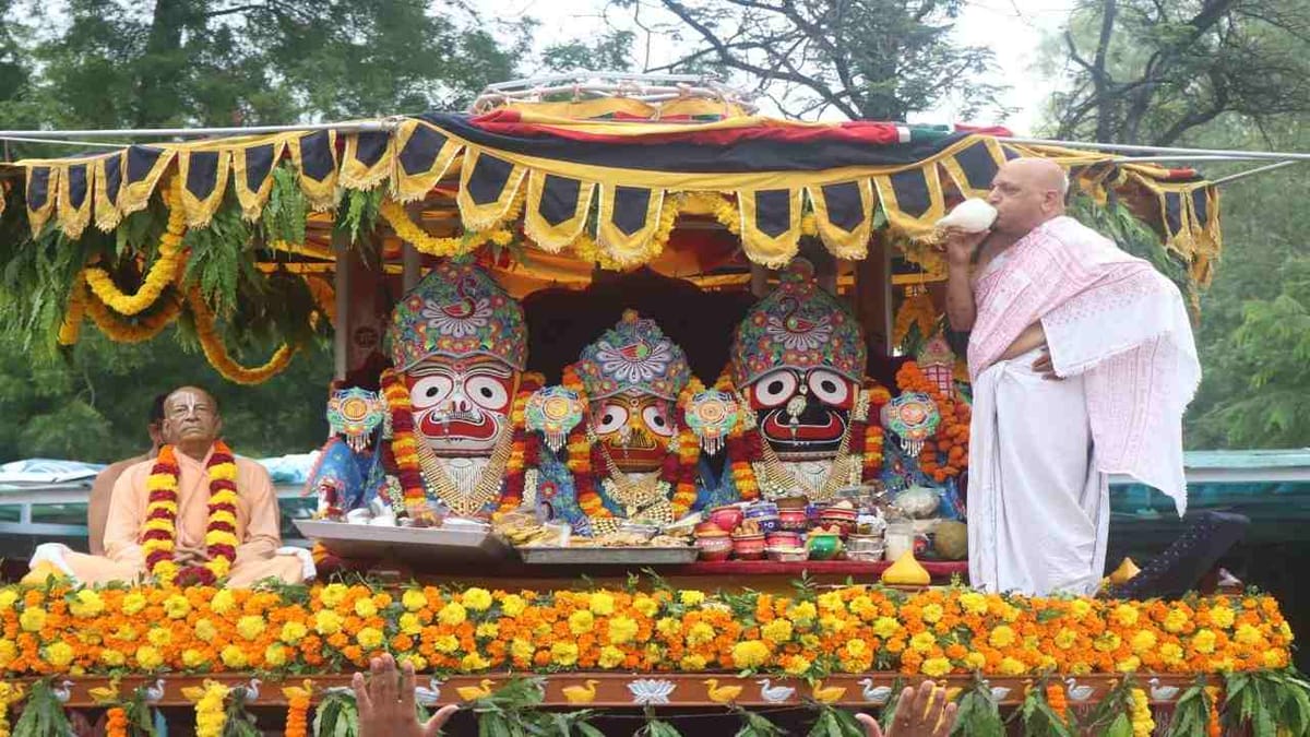 Ahmedabad: ઇસ્કોન મંદિરમાં 13મી રથયાત્રાનું આયોજન, 30 જૂને યોજાશે 'નેત્રોઉન્મીલન' ઉત્સવ Ahmedabad: ઇસ્કોન મંદિરમાં 13મી રથયાત્રાનું આયોજન, 30 જૂને યોજાશે 'નેત્રોઉન્મીલન' ઉત્સવ