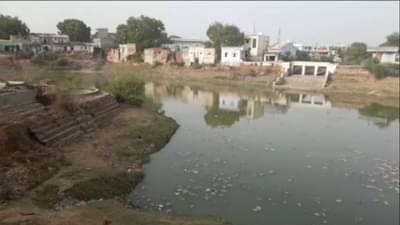 Mehsana : શક્તિપીઠ બહુચરાજી મંદિર હસ્તકના તળાવની અવદશા, બ્યૂટીફીકેશનનું કાર્ય પણ અધૂરું