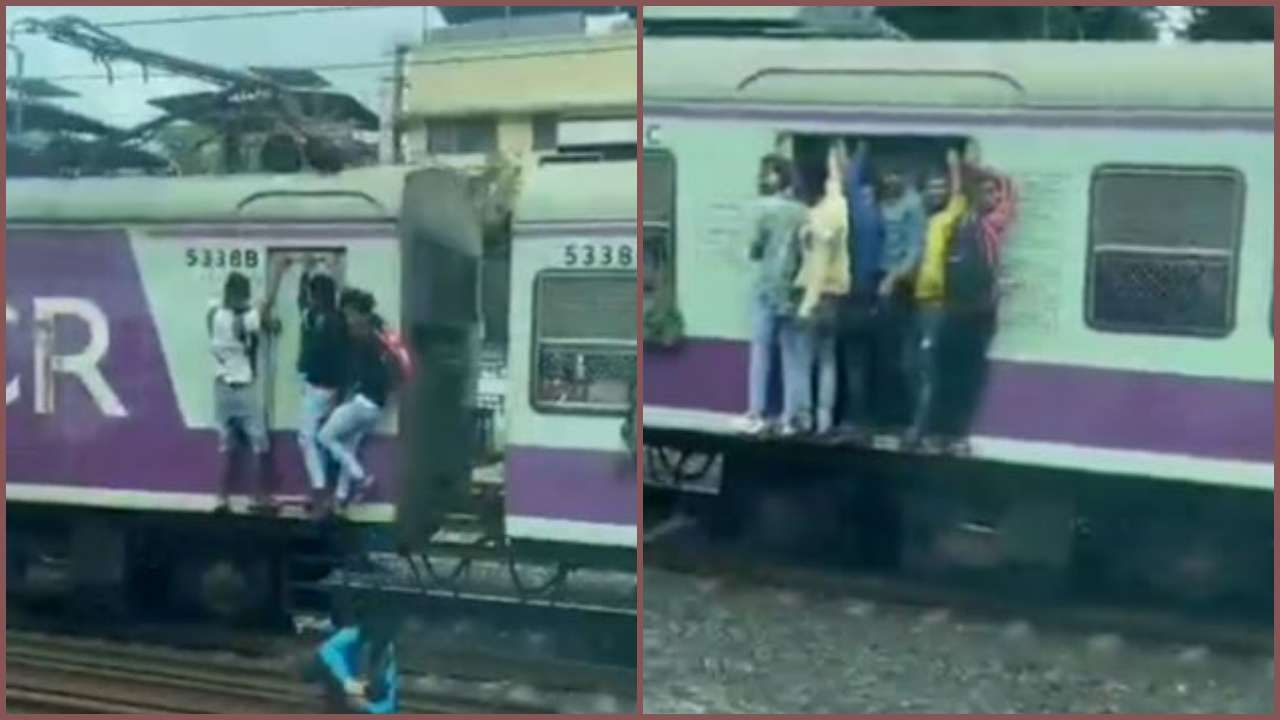 VIDEO : મુંબઈની લોકલમાં જોખમી મુસાફરી કરવી એક યુવકને ભારે પડી, ચાલુ ટ્રેનમાંથી યુવક પટકાતા ગંભીર રીતે ઈજાગ્રસ્ત